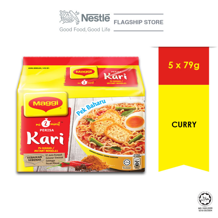 Maggi 2-Min Curry 5 pack product image